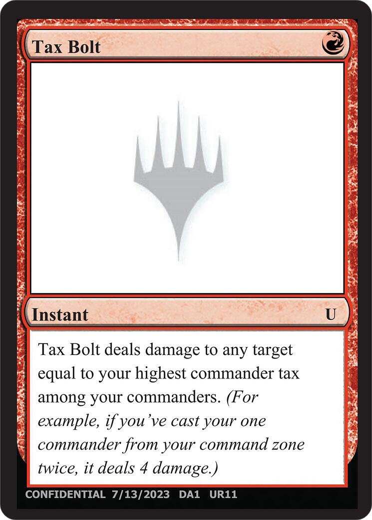 Tax Bolt [Mystery Booster] | Gear Gaming Bentonville