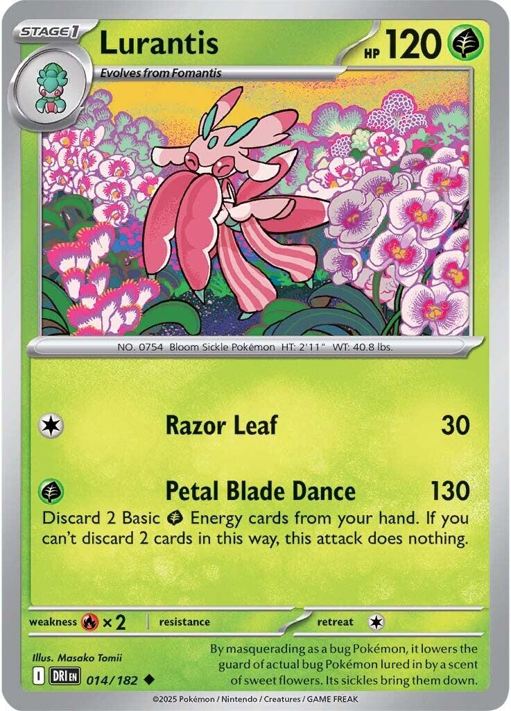 Lurantis (014/182) [Scarlet & Violet: Destined Rivals] | Gear Gaming Bentonville