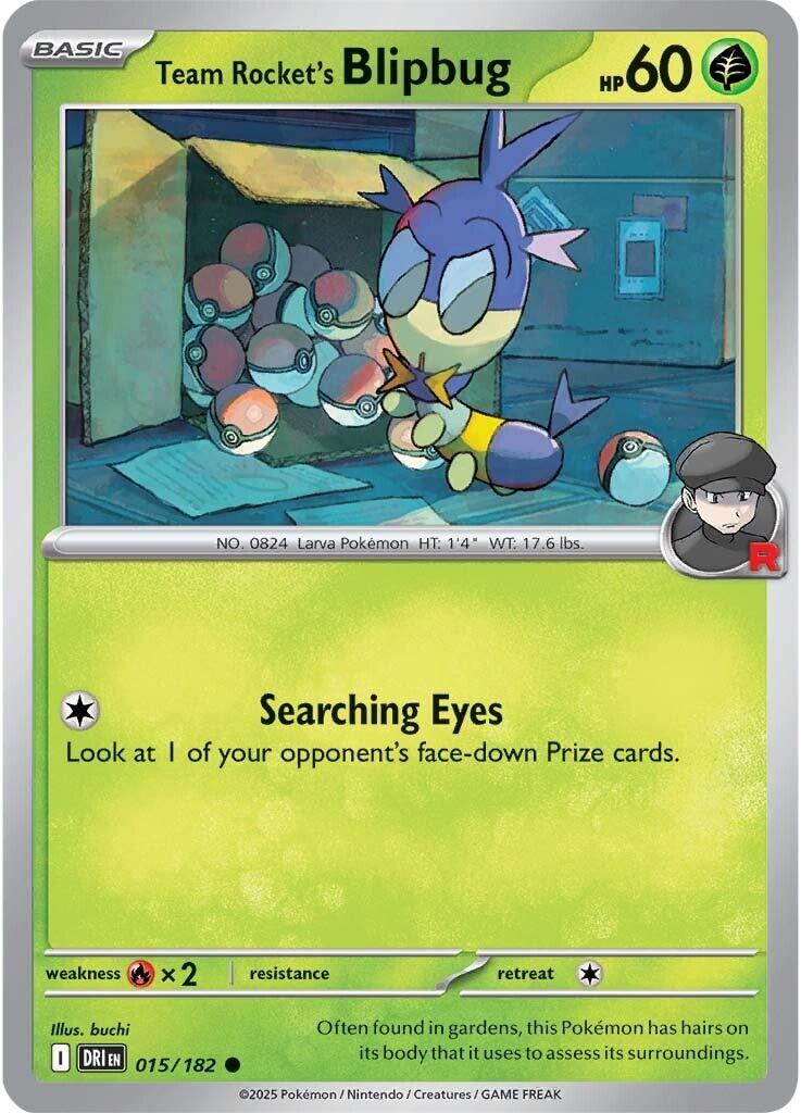 Team Rocket's Blipbug (015/182) [Scarlet & Violet: Destined Rivals] | Gear Gaming Bentonville
