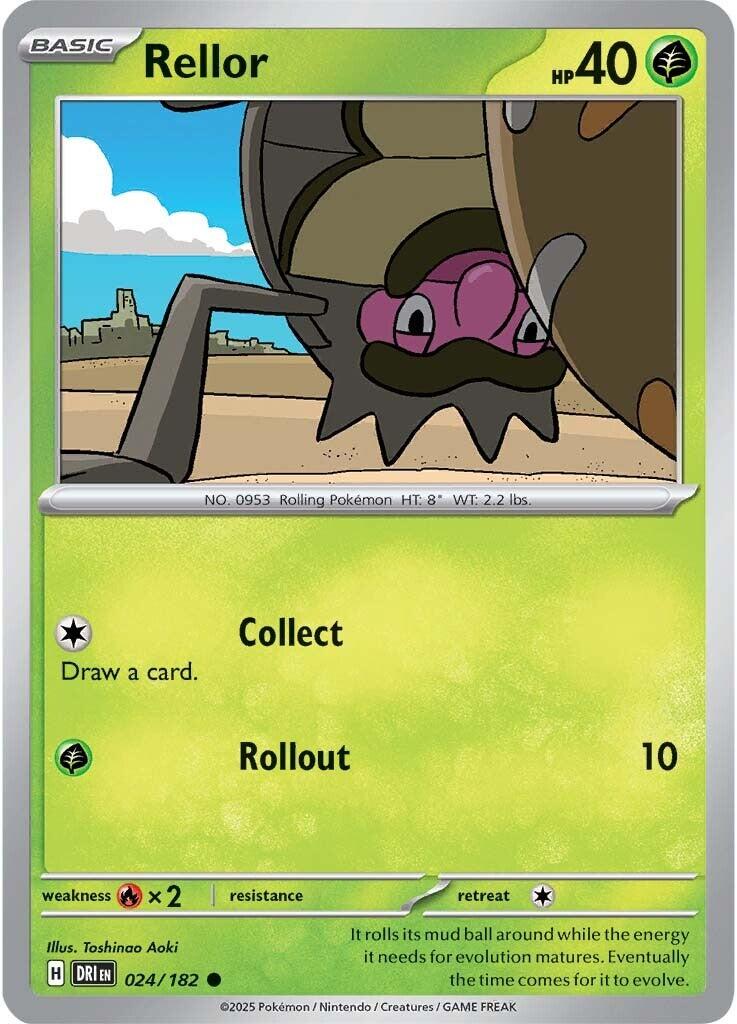 Rellor (024/182) [Scarlet & Violet: Destined Rivals] | Gear Gaming Bentonville