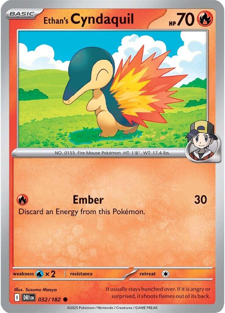 Ethan's Cyndaquil (032/182) [Scarlet & Violet: Destined Rivals] | Gear Gaming Bentonville