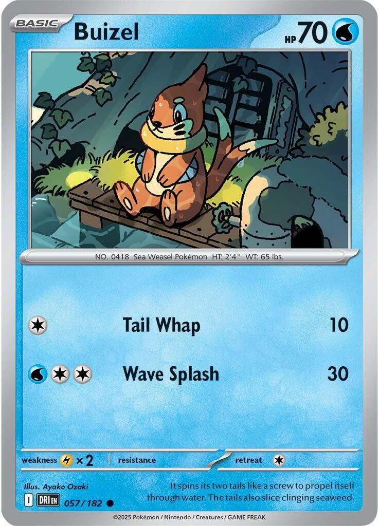 Buizel (057/182) [Scarlet & Violet: Destined Rivals] | Gear Gaming Bentonville