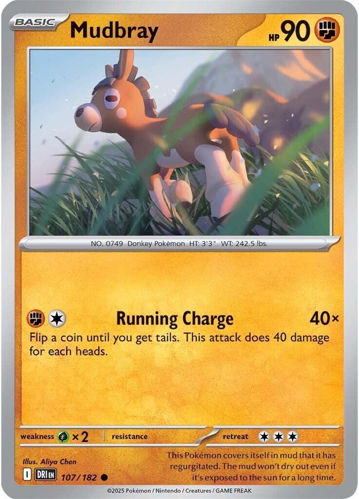 Mudbray (107/182) [Scarlet & Violet: Destined Rivals] | Gear Gaming Bentonville
