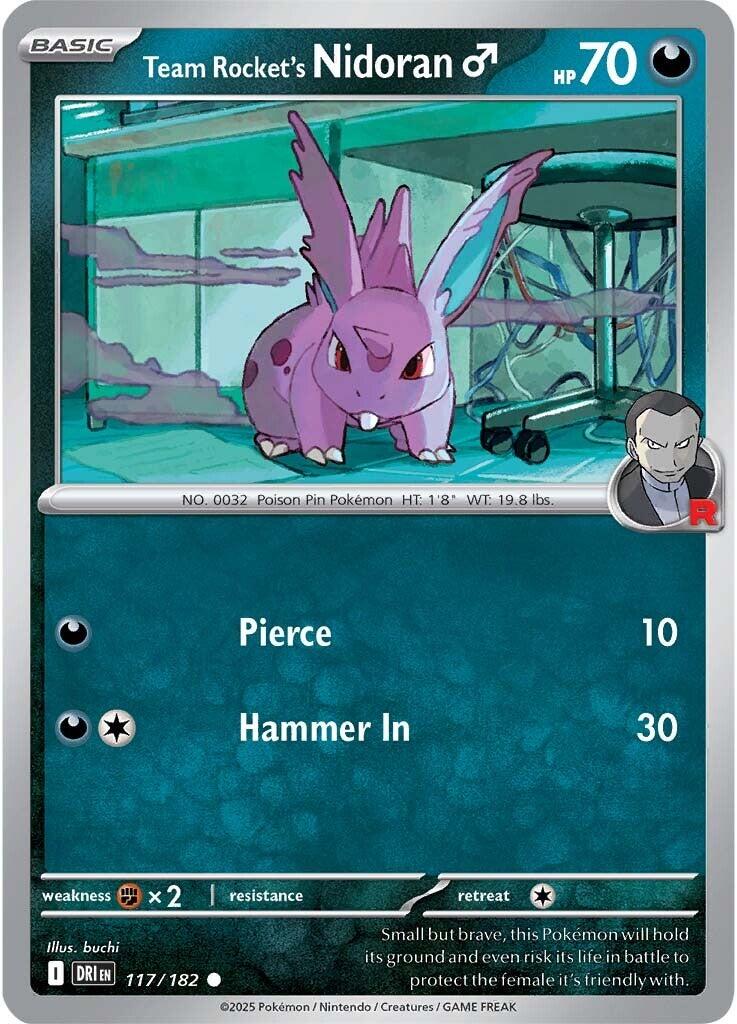 Team Rocket's Nidorand (117/182) [Scarlet & Violet: Destined Rivals] | Gear Gaming Bentonville