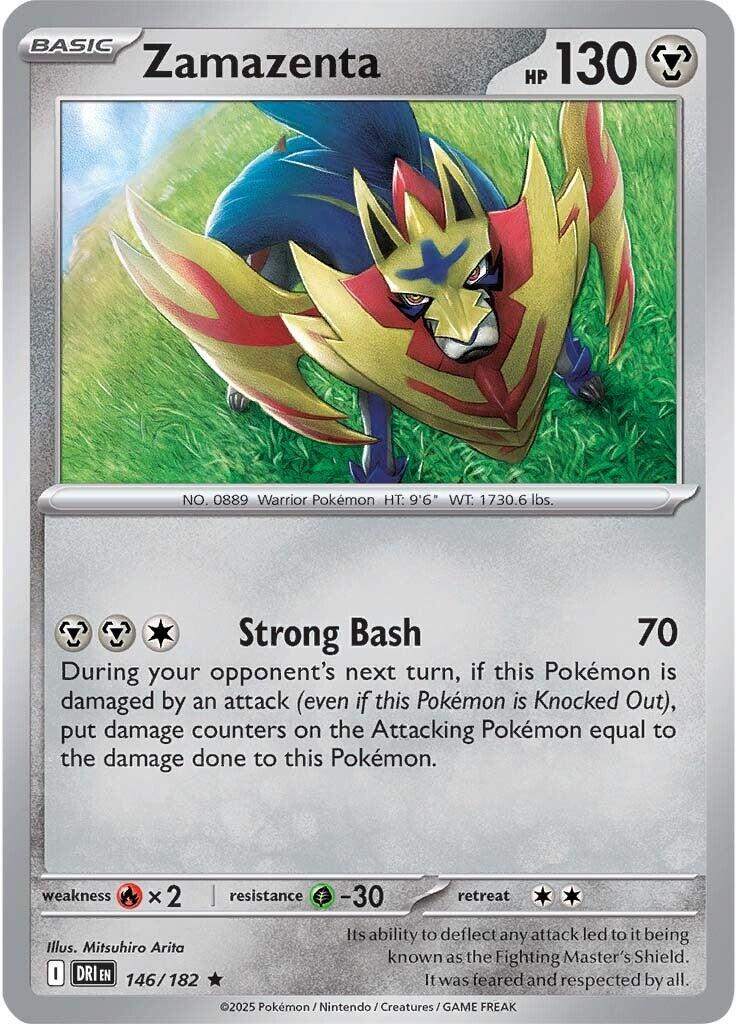 Zamazenta (146/182) [Scarlet & Violet: Destined Rivals] | Gear Gaming Bentonville