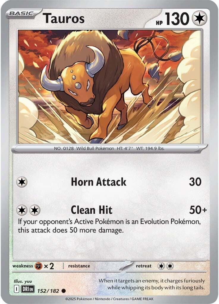 Tauros (152/182) [Scarlet & Violet: Destined Rivals] | Gear Gaming Bentonville
