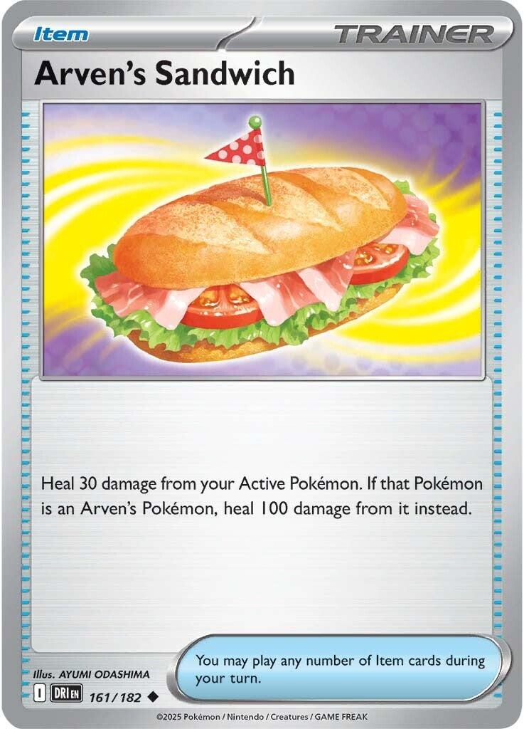 Arven's Sandwich (161/182) [Scarlet & Violet: Destined Rivals] | Gear Gaming Bentonville