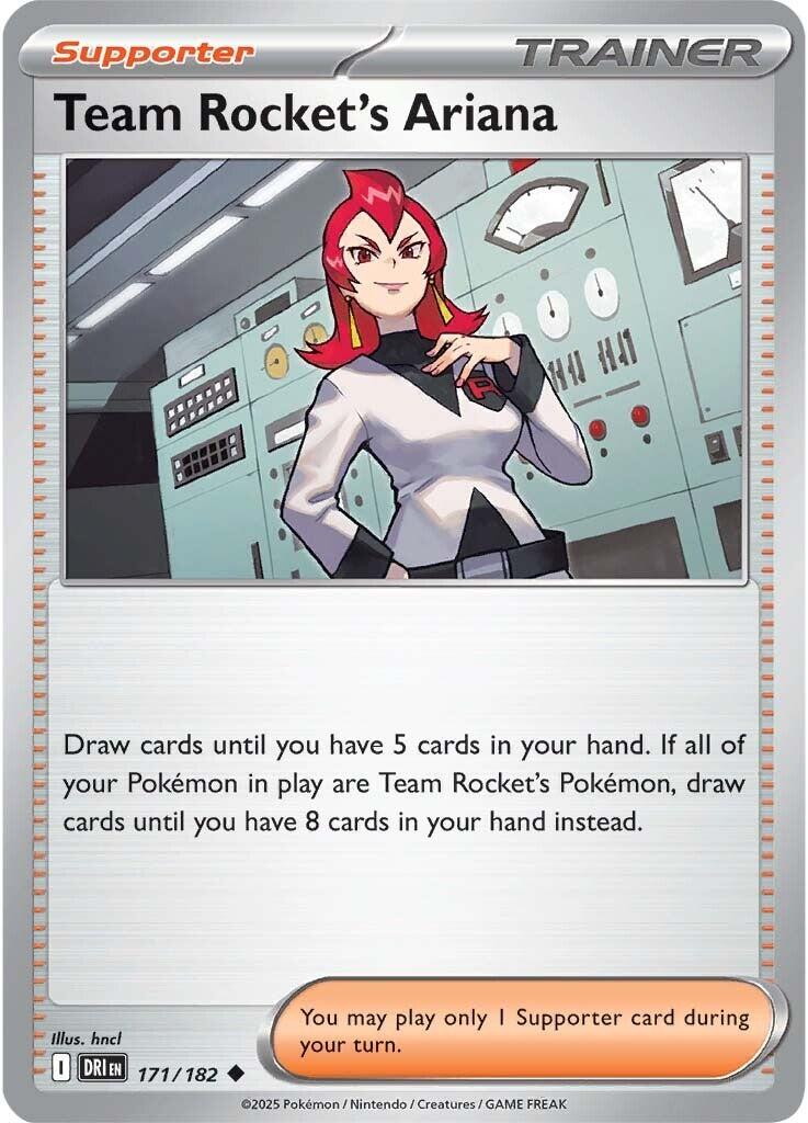 Team Rocket's Ariana (171/182) [Scarlet & Violet: Destined Rivals] | Gear Gaming Bentonville