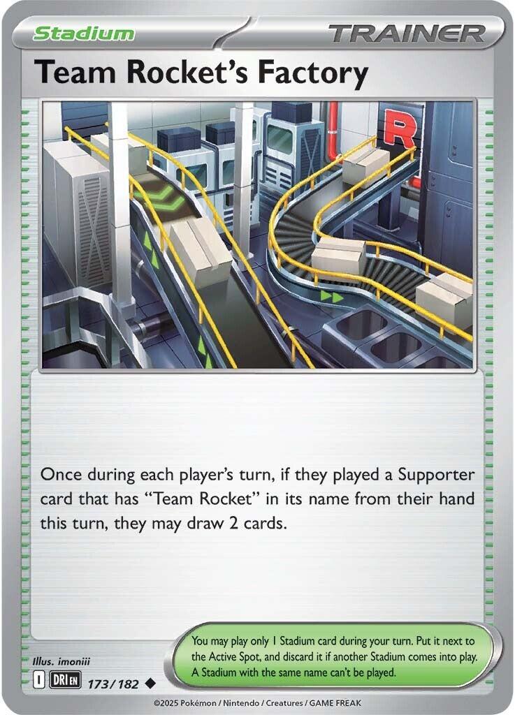 Team Rocket's Factory (173/182) [Scarlet & Violet: Destined Rivals] | Gear Gaming Bentonville