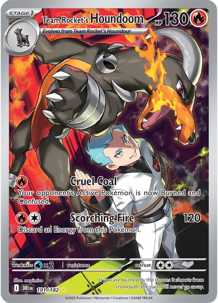 Team Rocket's Houndoom (191/182) [Scarlet & Violet: Destined Rivals] | Gear Gaming Bentonville