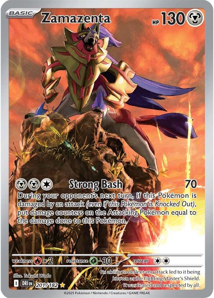 Zamazenta (201/182) [Scarlet & Violet: Destined Rivals] | Gear Gaming Bentonville