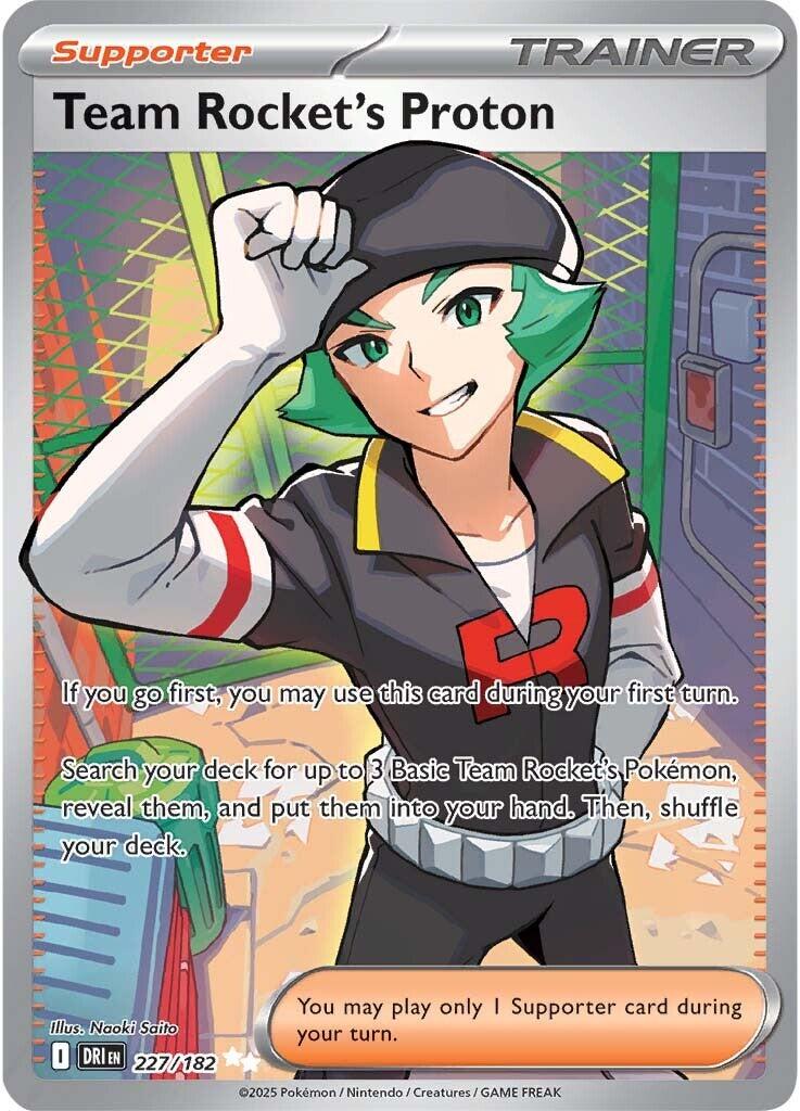 Team Rocket's Proton (227/182) [Scarlet & Violet: Destined Rivals] | Gear Gaming Bentonville