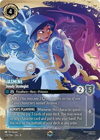 Jasmine - Steady Strategist (Enchanted) (221/204) [Reign of Jafar] | Gear Gaming Bentonville