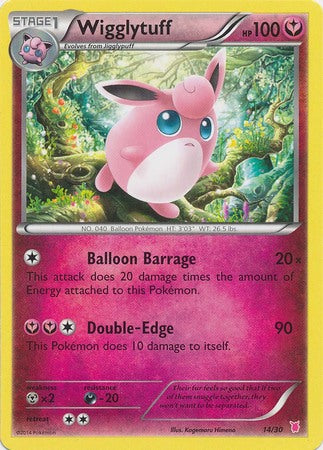 Wigglytuff (14/30) [XY: Trainer Kit 1 - Wigglytuff] | Gear Gaming Bentonville