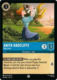 Anita Radcliffe - Dog Lover (155/204) [Reign of Jafar] | Gear Gaming Bentonville