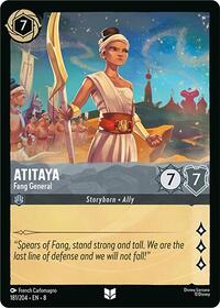 Atitaya - Fang General (181/204) [Reign of Jafar] | Gear Gaming Bentonville