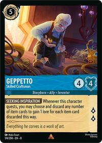 Geppetto - Skilled Craftsman (174/204) [Reign of Jafar] | Gear Gaming Bentonville