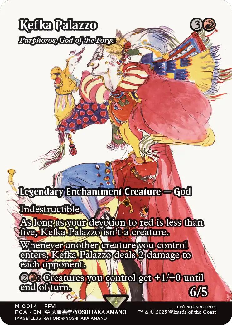 Kefka Palazzo - Purphoros, God of the Forge (Showcase) [FINAL FANTASY : Through the Ages] | Gear Gaming Bentonville