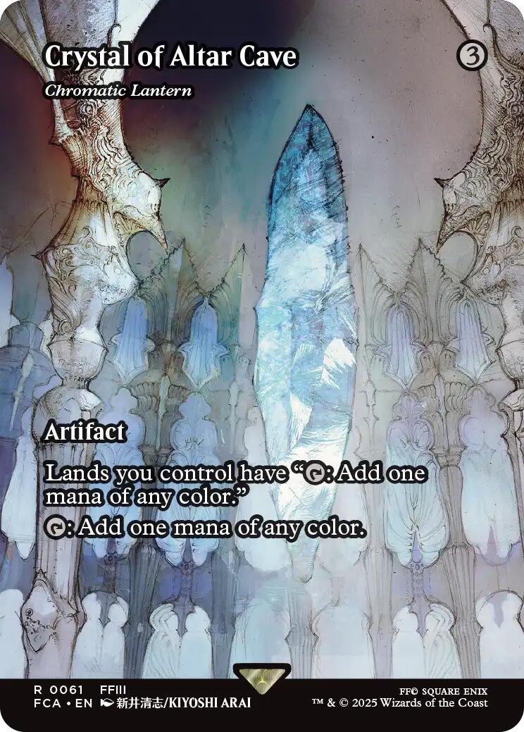 Crystal of Altar Cave - Chromatic Lantern (Showcase) [FINAL FANTASY : Through the Ages] | Gear Gaming Bentonville
