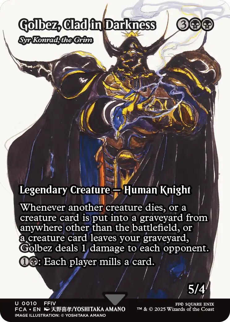 Golbez, Clad in Darkness - Syr Konrad, the Grim (Showcase) [FINAL FANTASY : Through the Ages] | Gear Gaming Bentonville