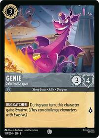 Genie - Satisfied Dragon (189/204) [Reign of Jafar] | Gear Gaming Bentonville