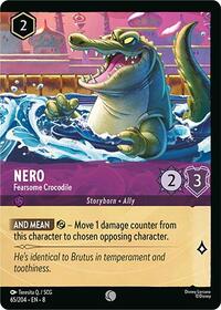 Nero - Fearsome Crocodile (Foil) (65/204) [Reign of Jafar] | Gear Gaming Bentonville