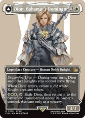 Dion, Bahamut's Dominant // Bahamut, Warden of Light (Borderless) [FINAL FANTASY] | Gear Gaming Bentonville