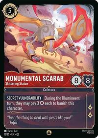 Monumental Scarab - Skittering Statue (12/35) [Illumineer's Quest: Palace Heist] | Gear Gaming Bentonville