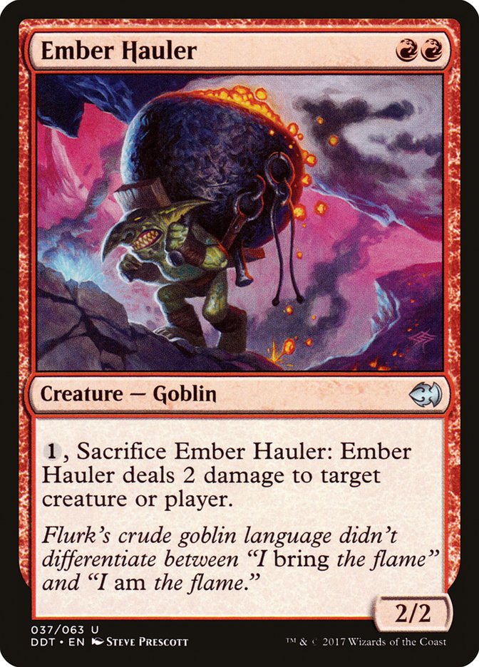 Ember Hauler [Duel Decks: Merfolk vs. Goblins] | Gear Gaming Bentonville