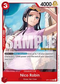 Nico Robin [A Fist of Divine Speed Release Event Cards] | Gear Gaming Bentonville
