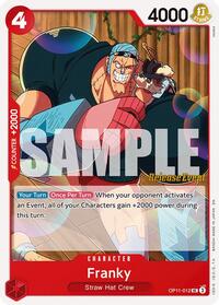 Franky [A Fist of Divine Speed Release Event Cards] | Gear Gaming Bentonville