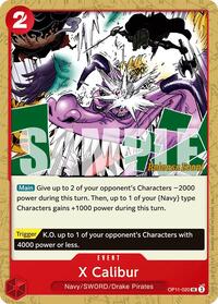 X Calibur [A Fist of Divine Speed Release Event Cards] | Gear Gaming Bentonville