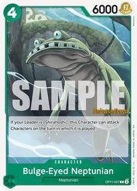 Bulge-Eyed Neptunian [A Fist of Divine Speed Release Event Cards] | Gear Gaming Bentonville