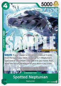 Spotted Neptunian [A Fist of Divine Speed Release Event Cards] | Gear Gaming Bentonville