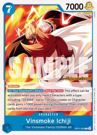 Vinsmoke Ichiji [A Fist of Divine Speed Release Event Cards] | Gear Gaming Bentonville