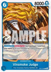 Vinsmoke Judge [A Fist of Divine Speed Release Event Cards] | Gear Gaming Bentonville
