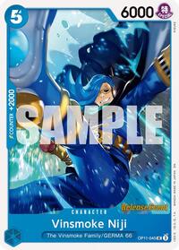 Vinsmoke Niji [A Fist of Divine Speed Release Event Cards] | Gear Gaming Bentonville