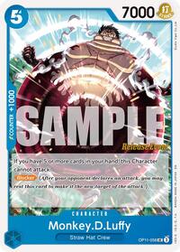 Monkey.D.Luffy (058) [A Fist of Divine Speed Release Event Cards] | Gear Gaming Bentonville