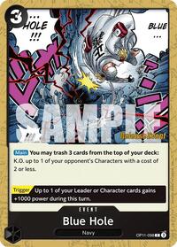 Blue Hole [A Fist of Divine Speed Release Event Cards] | Gear Gaming Bentonville
