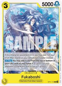 Fukaboshi [A Fist of Divine Speed Release Event Cards] | Gear Gaming Bentonville