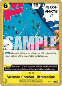 Merman Combat Ultramarine [A Fist of Divine Speed Release Event Cards] | Gear Gaming Bentonville
