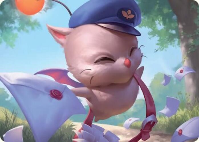 Delivery Moogle Art Card [FINAL FANTASY Art Series] | Gear Gaming Bentonville