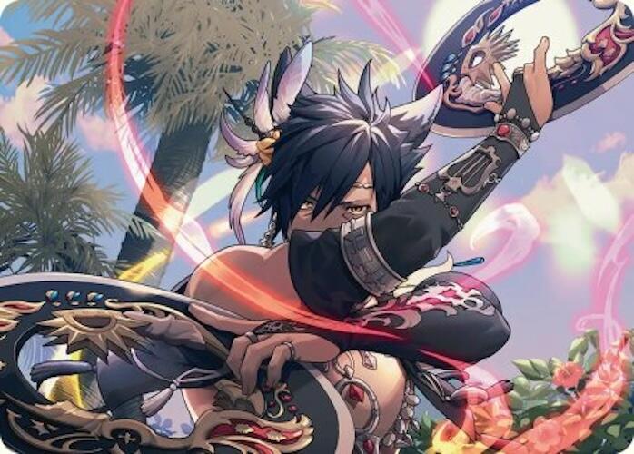 Dancer's Chakrams Art Card [FINAL FANTASY Art Series] | Gear Gaming Bentonville