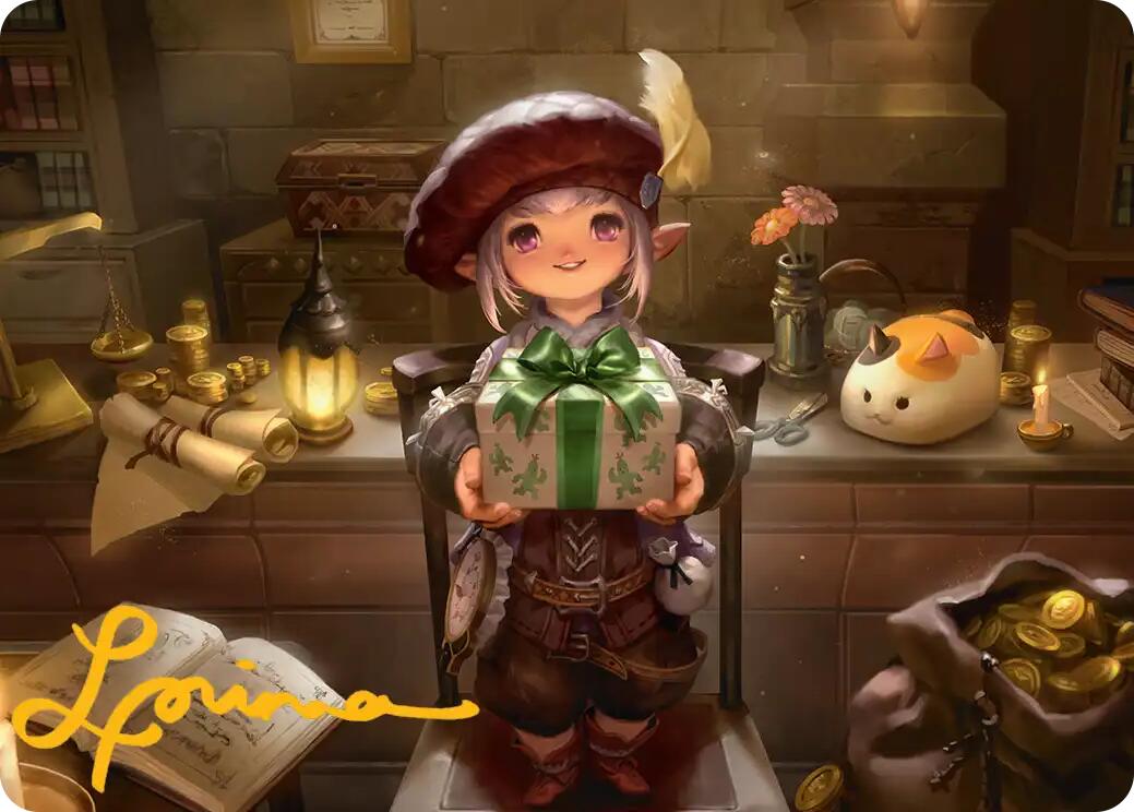 Tataru Taru Art Card (Gold-Stamped Signature) [FINAL FANTASY Art Series] | Gear Gaming Bentonville