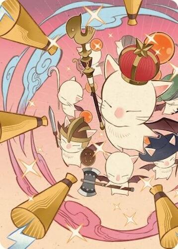 Summon: Good King Mog XII Art Card [FINAL FANTASY Art Series] | Gear Gaming Bentonville