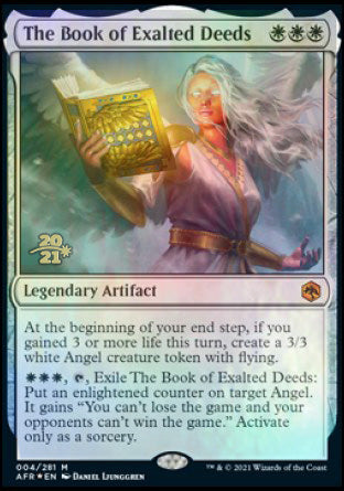 The Book of Exalted Deeds [Dungeons & Dragons: Adventures in the Forgotten Realms Prerelease Promos] | Gear Gaming Bentonville