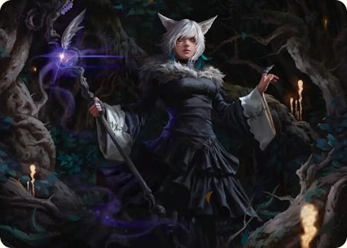Y'shtola, Night's Blessed Art Card (21) [FINAL FANTASY Art Series] | Gear Gaming Bentonville