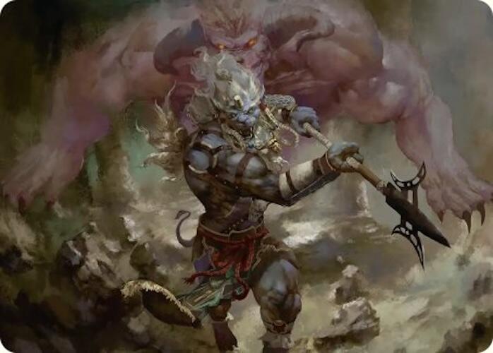 Kimahri, Valiant Guardian Art Card [FINAL FANTASY Art Series] | Gear Gaming Bentonville