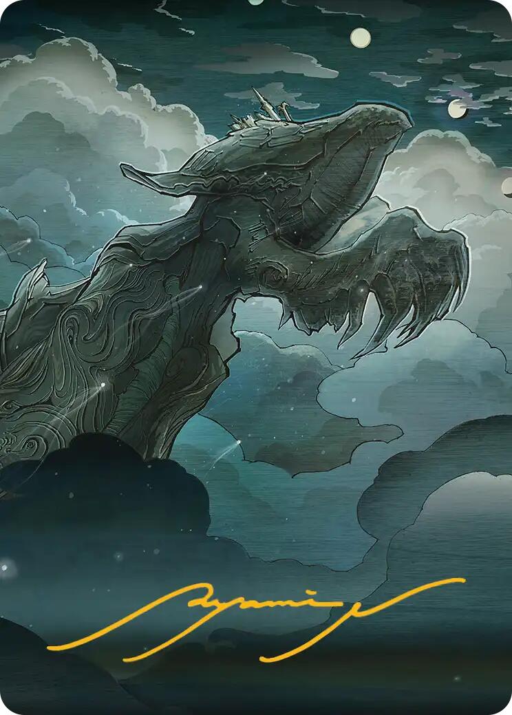 Sin, Spira's Punishment Art Card (Gold-Stamped Signature) [FINAL FANTASY Art Series] | Gear Gaming Bentonville