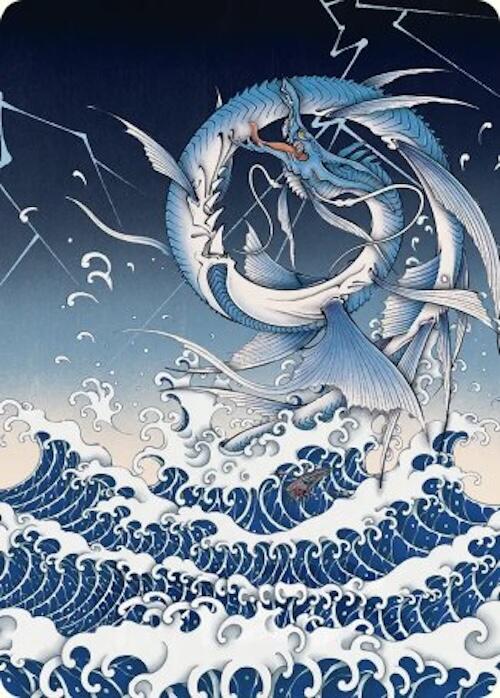 Summon: Leviathan Art Card [FINAL FANTASY Art Series] | Gear Gaming Bentonville